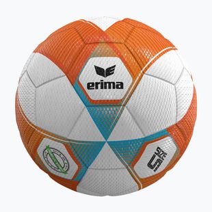 Children's football Erima Hybrid Lite 350 size 5 neon orange/curacao