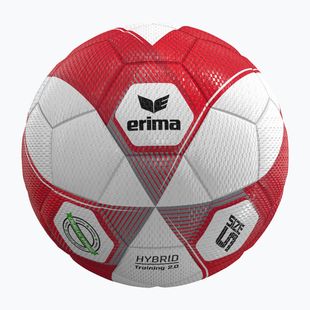 Football ERIMA Hybrid Training 2.0 size 5 red/silver