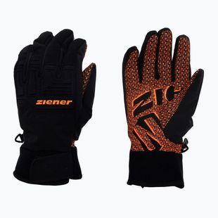 ZIENER Garim As men's snowboarding gloves orange 801065.860
