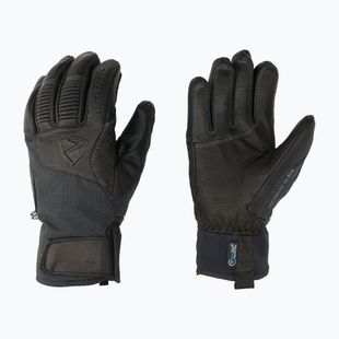 Men's ski glove ZIENER Ganzenberg As AW alpine grey/iron tec
