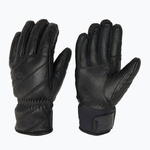 Women's Ski Gloves ZIENER Kuma Aquashield black