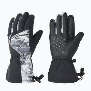 ZIENER Laval Aquashield AW black/grey mountain children's ski glove