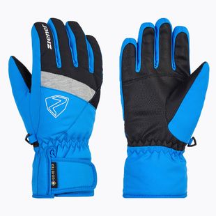 Children's ski gloves ZIENER Leif GTX-Z persian blue