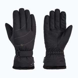 Women's Ski Gloves ZIENER Kahli PR black