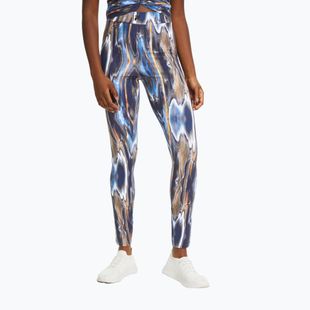 FILA women's leggings Clamart AOP High Waist blue melting aop