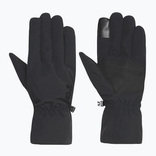 Jack Wolfskin trekking gloves Highloft black