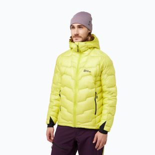 Jack Wolfskin men's Alpspitze Down Hoody firefly jacket
