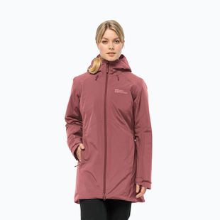 Jack Wolfskin women's winter jacket Heidelstein Ins red ochre