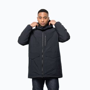 Men's Jack Wolfskin Koenigsbau Parka down jacket dark navy