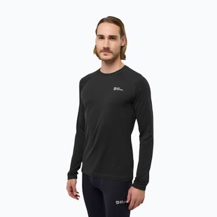 Men's thermal top Jack Wolfskin Infinite Warm black
