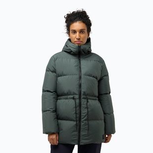 Jack Wolfskin women's down jacket Kirschallee slate green