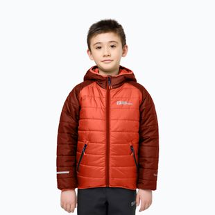 Jack Wolfskin children's down jacket Zenon coral orange