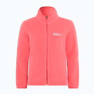 Children's fleece sweatshirt Jack Wolfskin Taunus sunset coral