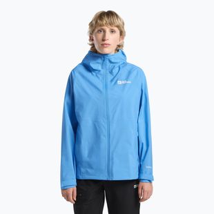 Jack Wolfskin women's rain jacket Prelight 2.5L LT mid blue