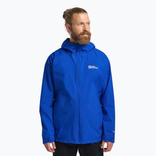 Men's rain jacket Jack Wolfskin Prelight 2.5L LT vibrant blue