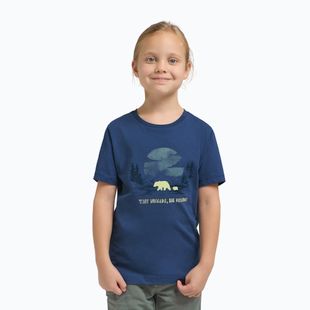Jack Wolfskin children's t-shirt Graphic Cotton T print evening sky