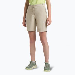Jack Wolfskin women's trekking shorts Hikeout stone