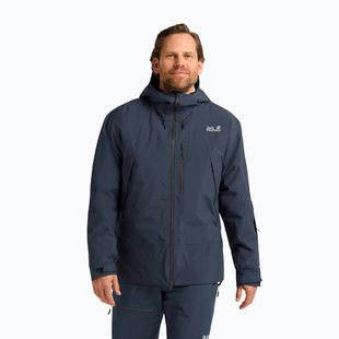 Men's ski jacket Jack Wolfskin Flowline Pro 2L Ins mignight sky