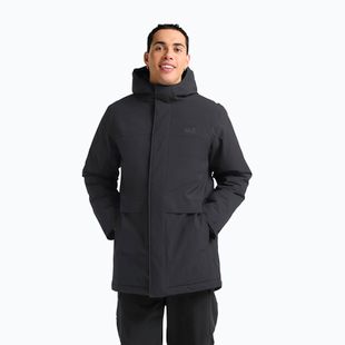 Men's insulated coat Jack Wolfskin Cold Camp Coat black