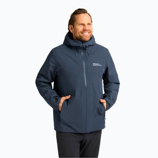 Men's down jacket Jack Wolfskin Wisper Ins midnight sky/dark navy