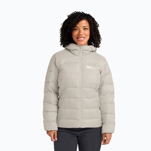 Women's down jacket Jack Wolfskin Ather Down Hoody pale sand