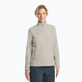 Women's trekking sweatshirt Jack Wolfskin Taunus Hz pale sand