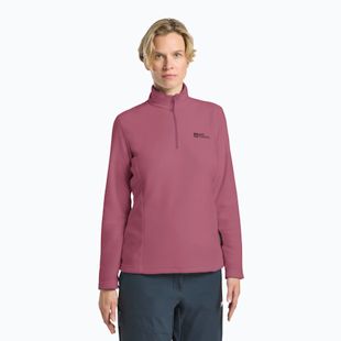 Women's trekking sweatshirt Jack Wolfskin Taunus Hz raisin