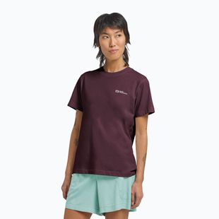 Women's T-shirt Jack Wolfskin Essential amaranth