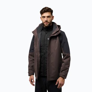 Men's 3in1 jacket Jack Wolfskin Romberg 3In1 peat