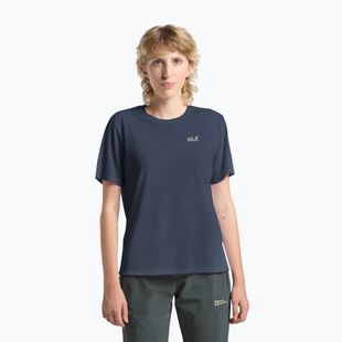 Women's trekking T-shirt Jack Wolfskin Vonnan midnight sky