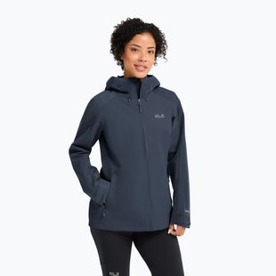 Women's rain jacket Jack Wolfskin Wildbound 2L midnight sky