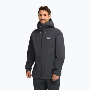 Men's rain jacket Jack Wolfskin Rockpaw 3L phantom