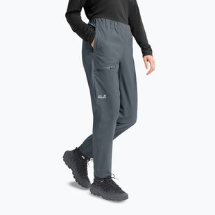 Women's trekking trousers Jack Wolfskin Prelight Trail grey odessa