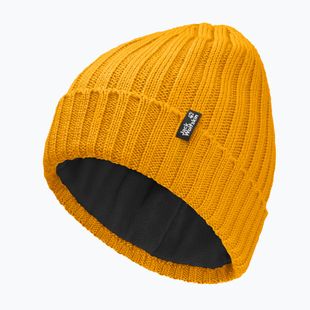 Winter hat Jack Wolfskin Rib Knit burly yellow jw