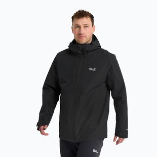 Men's 3-in-1 jacket Jack Wolfskin Stonetrail 3In1 black