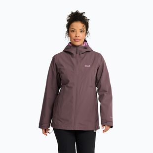 Women's 3-in-1 jacket Jack Wolfskin Moonrise 2 3IN1 sheer plum