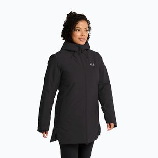 Women's rain jacket Jack Wolfskin Heidelstein 2 Ins black