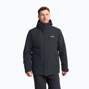Men's 3-in-1 jacket Jack Wolfskin Stonelite 3In1 phantom
