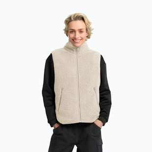 Women's gilet Jack Wolfskin High Curl oyster