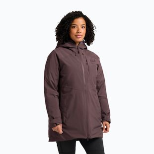 Women's down jacket Jack Wolfskin Icecape 2L Down Ins Rds sheer plum