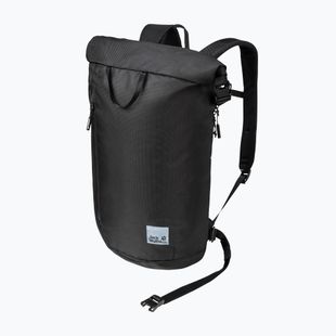 Jack Wolfskin Helsinki Rolltop 18 l ultra black city backpack