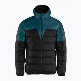 Jack Wolfskin men's down jacket Dna Tundra Down Hoody black-blue 1206612_4133_006