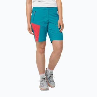 Jack Wolfskin women's trekking shorts Glastal blue 1508171