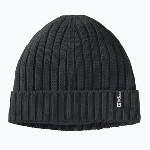 Jack Wolfskin Rib Knit winter beanie black