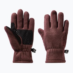 Jack Wolfskin Fleece Glove boysenberry trekking gloves