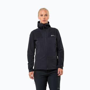 Jack Wolfskin women's softshell jacket Andur black