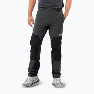 Men's softshell trousers Jack Wolfskin Andur phantom