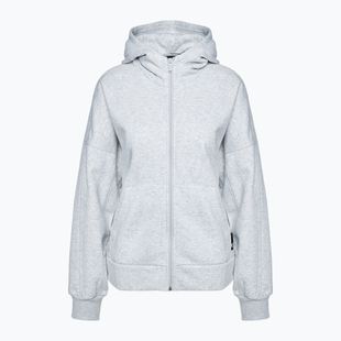Women's adidas Studio Lounge Fleece Full Zip light grey