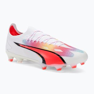PUMA Ultra Ultimate FG/AG men's football boots puma white/pum black/fire orchid