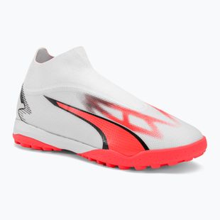 Men's PUMA Ultra Match+ Ll TT football boots puma white/puma black/fire orchid